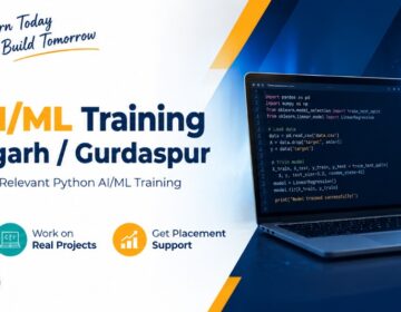 Best Python AI/ML Training in Mohali, Chandigarh & Gurdaspur