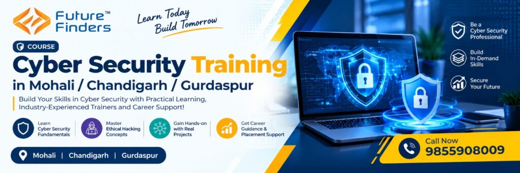 Best Cyber Security Training in Mohali, Chandigarh & Gurdaspur